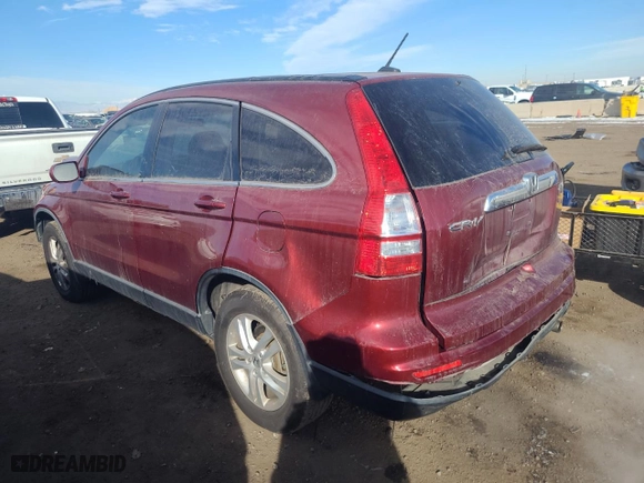 2011 Honda CR-V EX-L with VIN JHLRE4H7XBC025543, listed as a Copart auction lot 45206435 with 237,623 mi miles and Salvage Title. Bid and sale history available at carsss.com. Image 2.