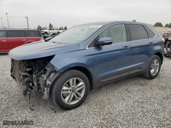2018 Ford Edge SEL with VIN 2FMPK3J93JBC21174, listed as a Copart auction lot 50417545 with 100,461 mi miles and Salvage Title. Bid and sale history available at carsss.com. Image 1.