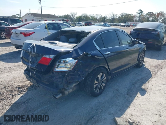 2015 Honda Accord Sedan LX with VIN 1HGCR2F34FA167935, listed as a IAAI auction lot 41502989 with 79,376 mi miles. Bid and sale history available at carsss.com. Image 4.