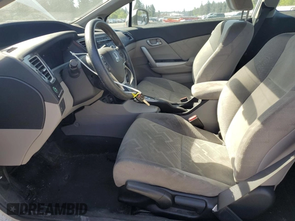 2013 Honda Civic LX with VIN 2HGFG3B58DH531854, listed as a Copart auction lot 55181935 with 103,354 mi miles and Salvage Title. Bid and sale history available at DreamBid. Image 7.