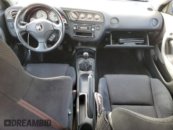 2005 Acura RSX with VIN JH4DC53825S017092, listed as a Copart auction lot 74581464 with 64,688 mi miles and Salvage title. Bid and sale history available at DreamBid. Image 8.