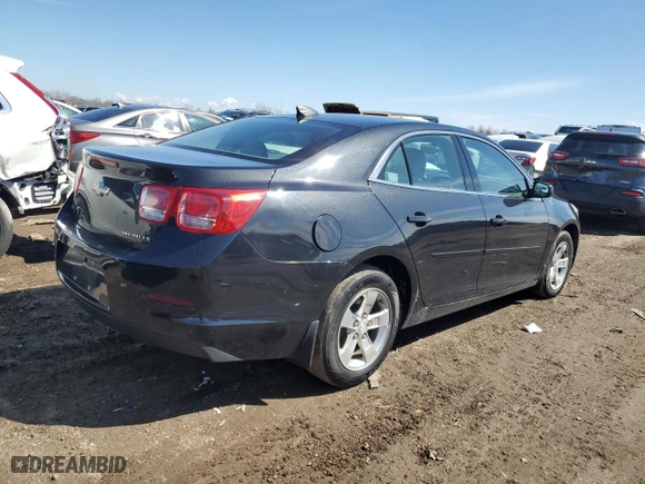 2015 Chevrolet Malibu LS with VIN 1G11B5SL9FF338921, listed as a Copart auction lot 50132095 with 47,211 mi miles and Salvage Title. Bid and sale history available at carsss.com. Image 3.