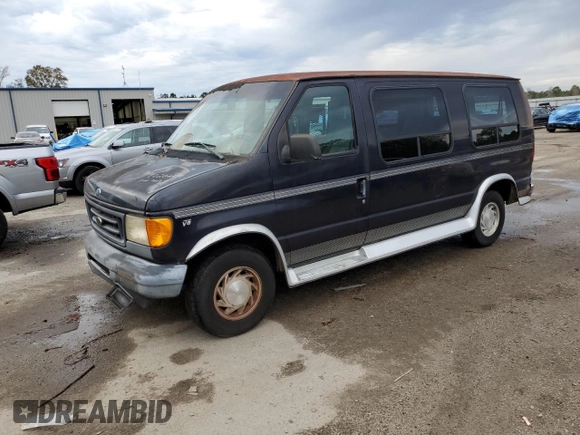 1999 Ford Econoline Cargo with VIN 1FDRE14W8XHA94374, listed as a Copart auction lot 84202274 with 121,869 mi miles and Clean Title. Bid and sale history available at carsss.com. Image 1.
