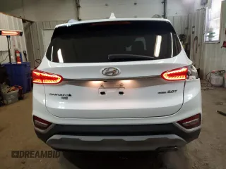 2019 Hyundai Santa Fe Ultimate with VIN 5NMS5CAA7KH018775, listed as a Copart auction lot 48973765 with 84,097 mi miles and Salvage Title. Bid and sale history available at carsss.com. Image 6.