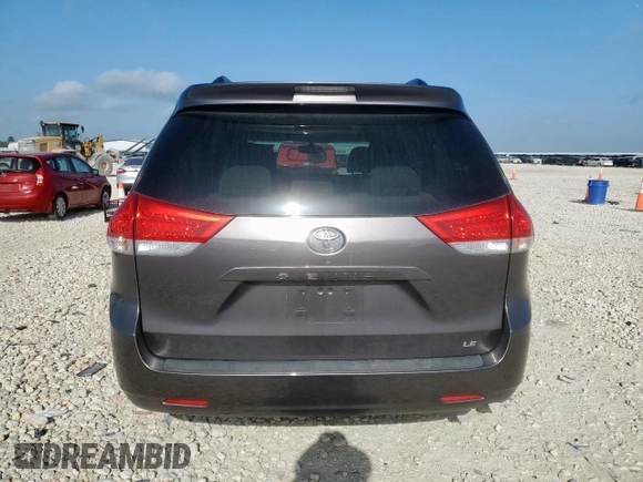 2013 Toyota Sienna LE AAS with VIN 5TDKK3DC7DS307239, listed as a Copart auction lot 62517325 with 173,363 mi miles and Salvage title. Bid and sale history available at DreamBid. Image 6.