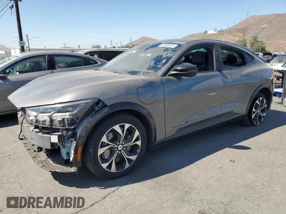 2023 Ford Mustang Mach-E Premium with VIN 3FMTK3SU6PMA70663, listed as a Copart auction lot 63860925 with 21,103 mi miles and Salvage title. Bid and sale history available at DreamBid. Image 1.