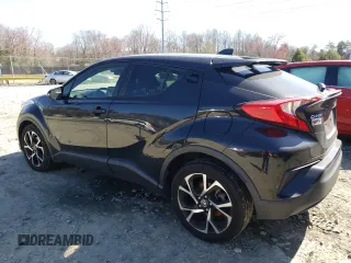 2019 Toyota C-HR XLE with VIN JTNKHMBX9K1062217, listed as a Copart auction lot 48850575 with 80,260 mi miles and Salvage Title. Bid and sale history available at DreamBid. Image 2.
