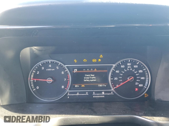 2021 Kia Sorento S with VIN 5XYRL4LC0MG039120, listed as a Copart auction lot 86949934 with 73,617 mi miles and Salvage Title. Bid and sale history available at carsss.com. Image 9.