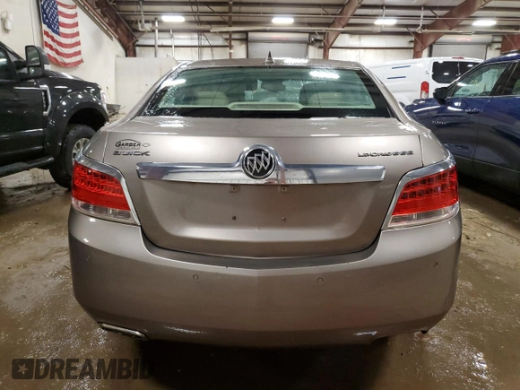 2012 Buick LaCrosse Premium 2 with VIN 1G4GF5E3XCF194918, listed as a Copart auction lot 47543395 with 0 mi miles and Clean Title. Bid and sale history available at carsss.com. Image 6.