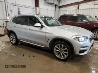 2019 BMW X3 xDrive30i with VIN 5UXTR9C57KLP88743, listed as a Copart auction lot 43631035 with 73,731 mi miles and Salvage Title. Bid and sale history available at DreamBid. Image 4.