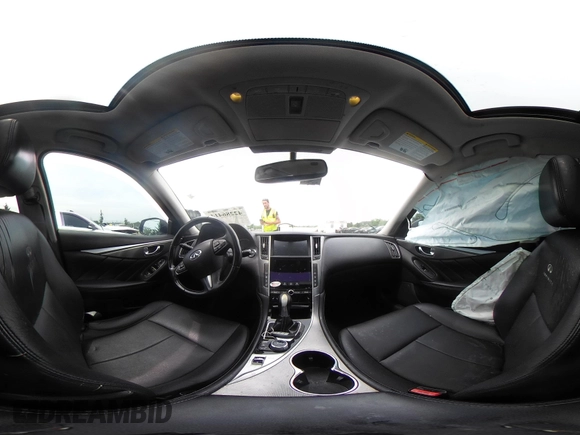 2014 Infiniti Q50 Sport with VIN JN1BV7AP5EM682486, listed as a IAAI auction lot 42286414 with 274,696 mi miles and . Bid and sale history available at DreamBid. Image 18.