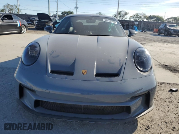 2023 Porsche 911 GT3 with VIN WP0AC2A9XPS270453, listed as a Copart auction lot 87467594 with 4,326 mi miles and Non Repairable. Bid and sale history available at DreamBid. Image 5.