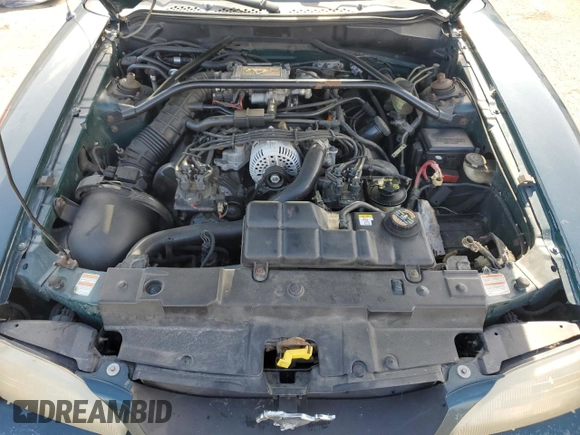 1997 Ford Mustang GT with VIN 1FALP42X0VF181072, listed as a Copart auction lot 49300975 with 193,570 mi miles and Clean title. Bid and sale history available at DreamBid. Image 11.