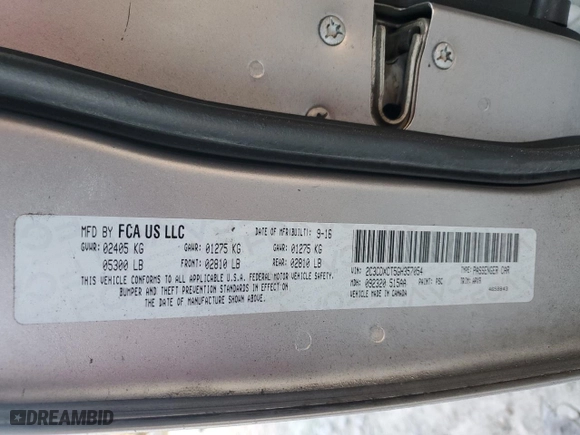 2016 Dodge Charger Road/Track with VIN 2C3CDXCT5GH357054, listed as a Copart auction lot 78528184 with 0 mi miles and Salvage Title. Bid and sale history available at carsss.com. Image 15.