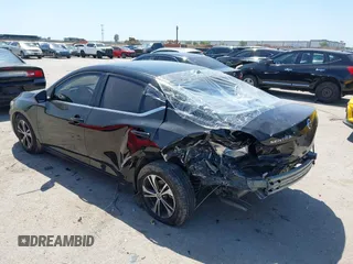 2021 Nissan Sentra SV z VIN 3N1AB8CV1MY292325, wystawiony jako IAAI lot #41996480 z przebiegiem 37 191 mil mil oraz . Historia ofert i sprzedaży dostępna na DreamBid. Obrazek 3.