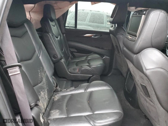 2017 Cadillac Escalade Platinum with VIN 1GYS4DKJ8HR191808, listed as a Copart auction lot 83920484 with 142,706 mi miles and Salvage Title. Bid and sale history available at carsss.com. Image 12.