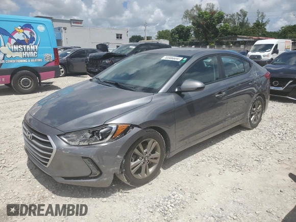2018 Hyundai Elantra SEL with VIN 5NPD84LF5JH259041, listed as a Copart auction lot 70586604 with 63,459 mi miles and Non Repairable. Bid and sale history available at DreamBid. Image 1.
