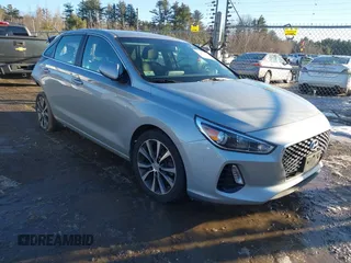 2020 Hyundai Elantra GT with VIN KMHH35LE7LU127402, listed as a IAAI auction lot 41475079 with 61,566 mi miles. Bid and sale history available at carsss.com. Image 1.