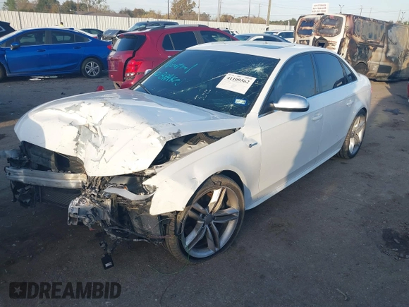 2011 Audi S4 Prestige with VIN WAUKGAFL8BA140724, listed as a IAAI auction lot 41109562 with 111,329 mi miles. Bid and sale history available at carsss.com. Image 18.