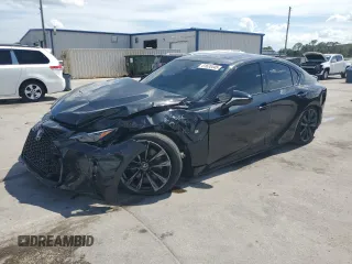 2024 Lexus IS 350 F Sport with VIN JTHGZ1B26R5080282, listed as a Copart auction lot 61670445 with 9,232 mi miles and Non repairable. Bid and sale history available at DreamBid. Image 1.