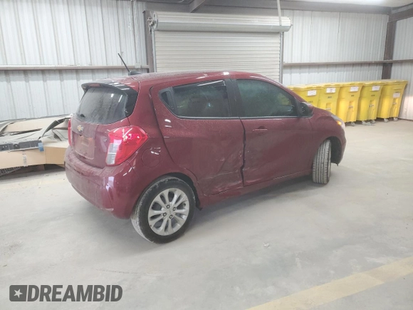 2022 Chevrolet Spark 1LT with VIN KL8CD6SA1NC030469, listed as a Copart auction lot 45008545 with 27,339 mi miles and Salvage Title. Bid and sale history available at carsss.com. Image 3.