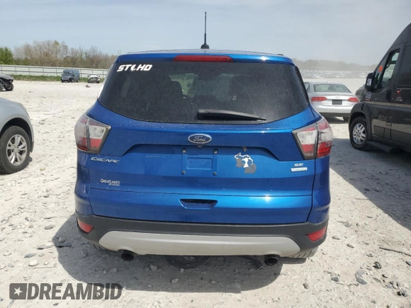 2017 Ford Escape SE with VIN 1FMCU0GD8HUA13184, listed as a Copart auction lot 55065155 with 133,299 mi miles and Clean Title. Bid and sale history available at DreamBid. Image 6.