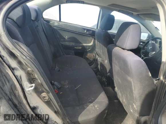 2015 Mitsubishi Lancer SE with VIN JA32V2FW5FU006555, listed as a Copart auction lot 46621185 with 143,087 mi miles and Salvage Title. Bid and sale history available at carsss.com. Image 10.