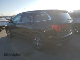 2017 Honda Pilot EX with VIN 5FNYF6H30HB051093, listed as a Copart auction lot 81283884 with 162,577 mi miles and Salvage Title. Bid and sale history available at DreamBid. Image 2.