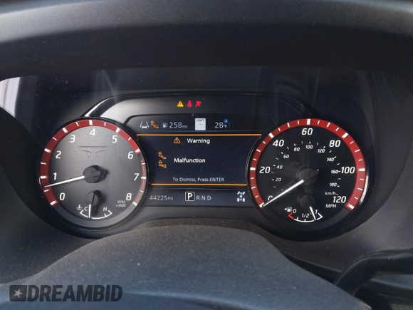 2021 Nissan Titan Pro-4X with VIN 1N6AA1ED6MN532524, listed as a IAAI auction lot 41225606 with 44,225 mi miles and . Bid and sale history available at DreamBid. Image 7.