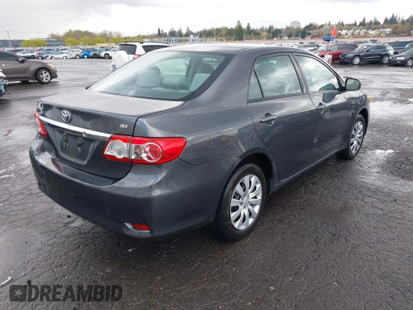 2012 Toyota Corolla L with VIN 2T1BU4EE5CC865940, listed as a IAAI auction lot 41933333 with 183,799 mi miles. Bid and sale history available at carsss.com. Image 4.