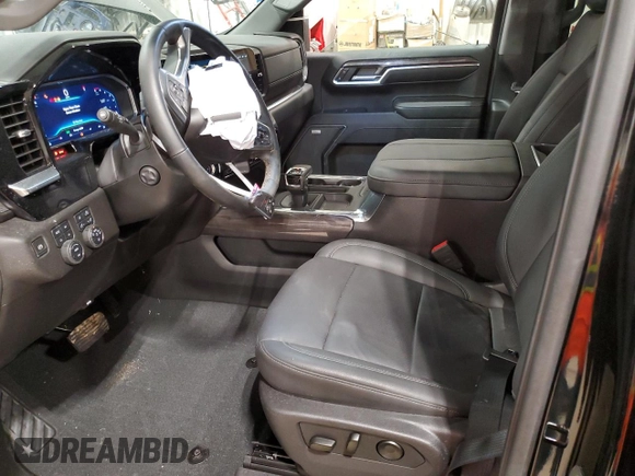 2024 Chevrolet Silverado 1500 LTZ with VIN 1GCUDGE87RZ335469, listed as a Copart auction lot 48247945 with 5,874 mi miles and Salvage Title. Bid and sale history available at DreamBid. Image 7.