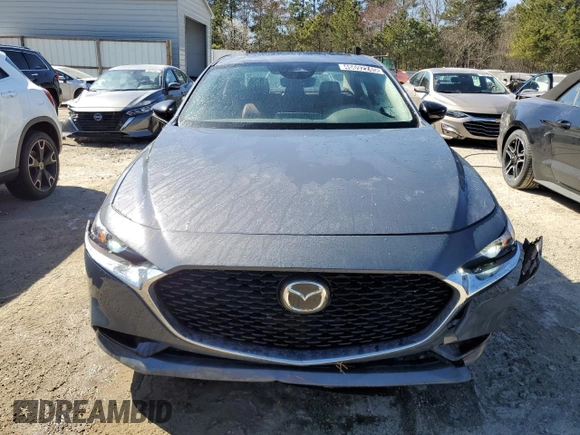 2025 Mazda 3 S Carbon Edition with VIN JM1BPBCM4S1764302, listed as a Copart auction lot 46692245 with 5,099 mi miles and Clean Title. Bid and sale history available at DreamBid. Image 5.