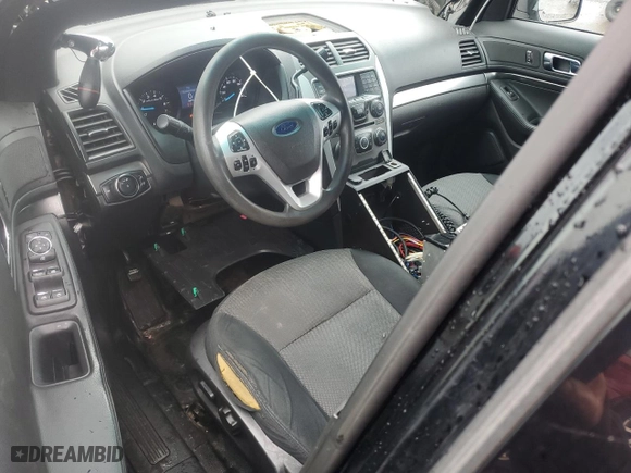 2014 Ford Utility Police Interceptor with VIN 1FM5K8AR4EGA14506, listed as a Copart auction lot 47214845 with 193,067 mi miles and Salvage Title. Bid and sale history available at carsss.com. Image 8.