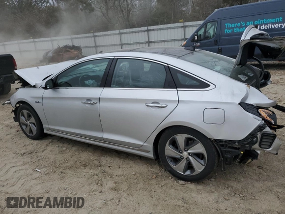 2016 Hyundai Sonata Hybrid Limited with VIN KMHE34L18GA017041, listed as a Copart auction lot 47488955 with 119,415 mi miles and Salvage Title. Bid and sale history available at carsss.com. Image 2.