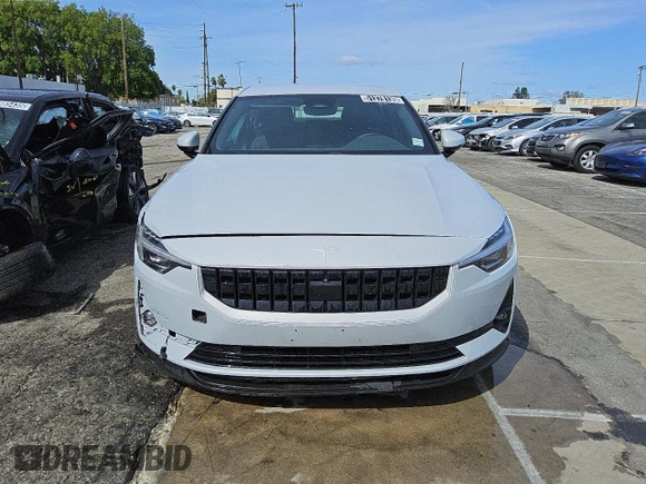 2023 Polestar 2 with VIN YSMEG3KA3PL143983, listed as a Copart auction lot 51378135 with 48,960 mi miles and Clean Title. Bid and sale history available at carsss.com. Image 5.