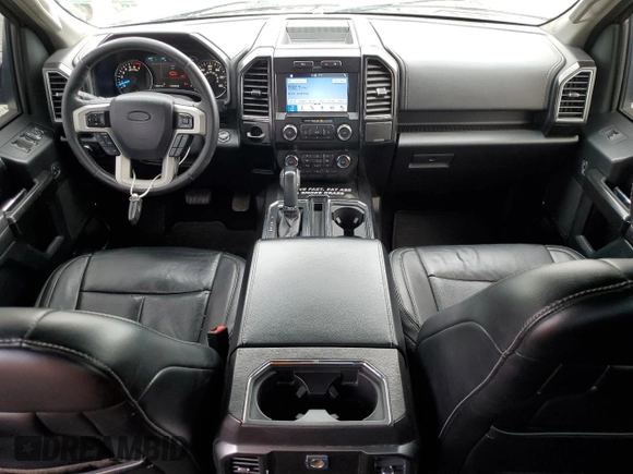 2019 Ford F-150 XL with VIN 1FTEW1C54KKC39558, listed as a Copart auction lot 46695815 with 146,507 mi miles and Salvage Title. Bid and sale history available at DreamBid. Image 8.
