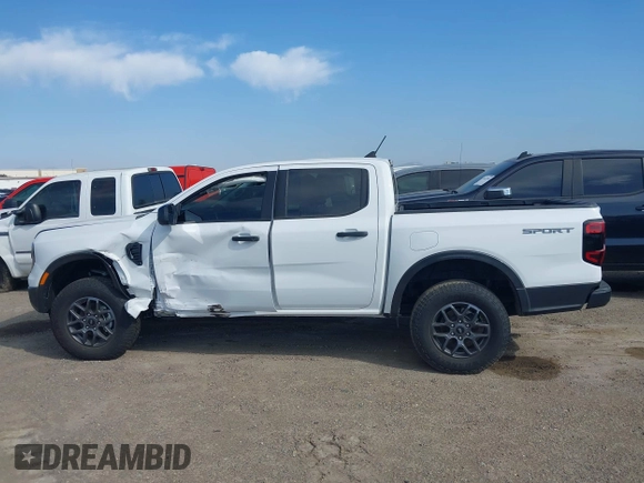 2024 Ford Ranger XLT with VIN 1FTER4GH1RLE26029, listed as a IAAI auction lot 41958379 with 9,716 mi miles and . Bid and sale history available at DreamBid. Image 14.