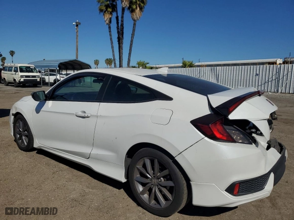 2020 Honda Civic Coupe EX with VIN 2HGFC3B3XLH352529, listed as a Copart auction lot 50201895 with 59,301 mi miles and Salvage Title. Bid and sale history available at carsss.com. Image 2.