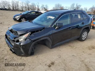 2021 Toyota RAV4 LE with VIN 2T3H1RFV4MW155160, listed as a Copart auction lot 48017775 with 0 mi miles and Clean Title. Bid and sale history available at carsss.com. Image 1.