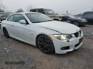 2013 BMW 3 Series 335i with VIN WBADX7C51DJ590221, listed as a Copart auction lot 88928575 with 98,558 mi miles and Salvage Title. Bid and sale history available at DreamBid. Image 4.