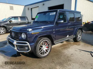 2021 Mercedes-Benz G 63 AMG with VIN W1NYC7HJ7MX417220, listed as a Copart auction lot 75052934 with 48,478 mi miles and Non Repairable. Bid and sale history available at DreamBid. Image 1.
