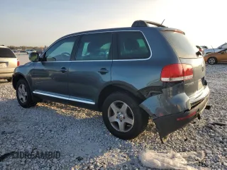 2007 Volkswagen Touareg V6 with VIN WVGZE77L47D001703, listed as a Copart auction lot 76585224 with 152,024 mi miles and Clean Title. Bid and sale history available at DreamBid. Image 2.