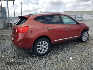 2011 Nissan Rogue SV with VIN JN8AS5MT8BW174449, listed as a Copart auction lot 51054955 with 192,636 mi miles and Salvage Title. Bid and sale history available at carsss.com. Image 3.