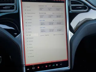 2017 Tesla Model S 100D with VIN 5YJSA1E23HF226178, listed as a Copart auction lot 88478225 with 54,411 mi miles and Salvage Title. Bid and sale history available at carsss.com. Image 9.