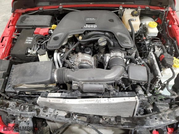 2018 Jeep Wrangler Sport S with VIN 1C4GJXAG1JW232637, listed as a Copart auction lot 45451105 with 116,235 mi miles and Salvage Title. Bid and sale history available at carsss.com. Image 11.