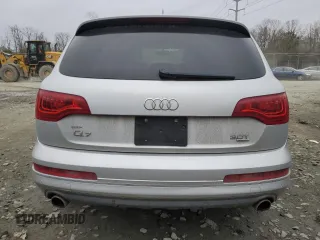 2015 Audi Q7 Premium Plus with VIN WA1LGAFE7FD020758, listed as a Copart auction lot 57027935 with 117,329 mi miles and Non repairable. Bid and sale history available at DreamBid. Image 6.