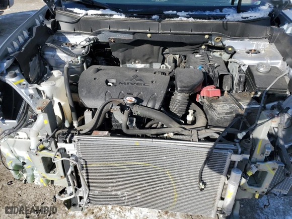 2017 Mitsubishi Outlander Sport SE 2.4 with VIN JA4AR3AWXHZ065891, listed as a Copart auction lot 89215955 with 54,210 mi miles and Salvage Title. Bid and sale history available at carsss.com. Image 12.