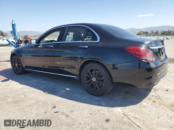 2017 Mercedes-Benz C 300 with VIN 55SWF4JB2HU206691, listed as a Copart auction lot 66406735 with 71,266 mi miles and Clean title. Bid and sale history available at DreamBid. Image 2.