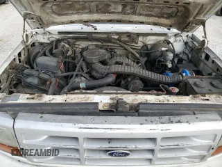 1995 Ford F-250 with VIN 1FTHF25H1SNB73298, listed as a Copart auction lot 84031634 with 0 mi miles and Salvage Title. Bid and sale history available at carsss.com. Image 12.