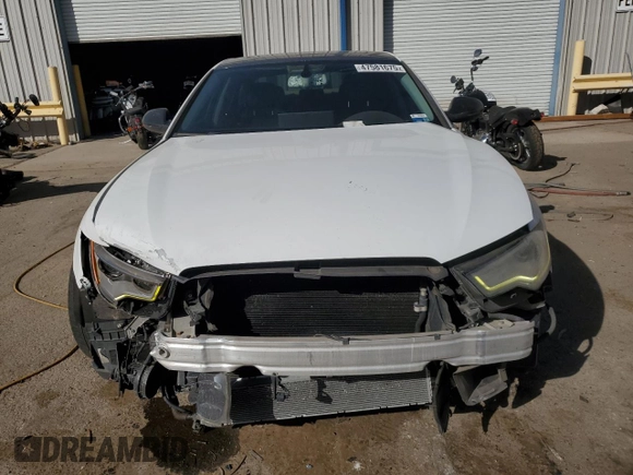2012 Audi A6 3.0T Premium Plus with VIN WAUGGAFC3CN035282, listed as a Copart auction lot 47581675 with 126,733 mi miles and Salvage Title. Bid and sale history available at carsss.com. Image 5.